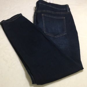 Chico's Dark Blue Ankle Jeans